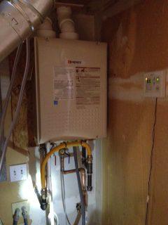New Tankless Water Heater Installation by 3 J's Plumbing & Heating Inc.