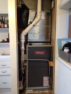 New gas furnace installation for Albuquerque home by 3 J's Plumbing & Heating Inc.