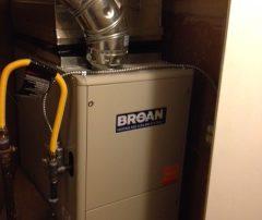 new gas furnace replacement